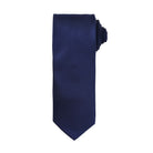 PR780: Micro Waffle Mens Tie Ties Premier Navy Regular
