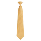 PR785: Clip-on Fashion Tie Ties Premier Gold Regular