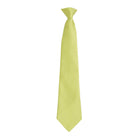 PR785: Clip-on Fashion Tie Ties Premier Lime Regular