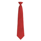 PR785: Clip-on Fashion Tie Ties Premier Red Regular