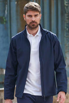 RX500: Pro 2-Layer Mens Softshell Jacket Workwear ProRTX Navy S