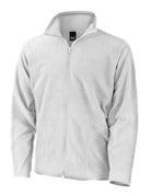R114X: Microfleece Jacket Mens Fleeces Result Core White XS