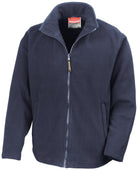 R115A: Horizon Mens Microfleece Jacket Mens Fleeces Result Navy XS