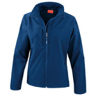 R121F: Womens Classic Soft-shell Jacket Womens Softshell Jackets Result Navy S
