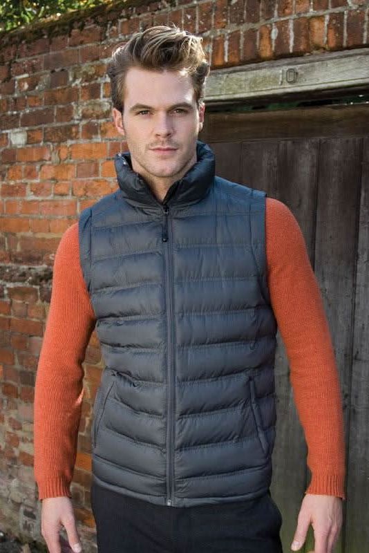 R193M: Ice Bird Padded Gilet Mens Bodywarmers Result Urban