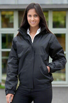 R221F: Core Channel Ladies Jacket Womens Coats Result Core Black XS