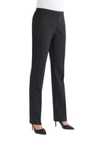 Reims Women's Tailored Fit Suit Trouser Ladies Suit Trouser Brook Taverner Charcoal 4 Short (27")