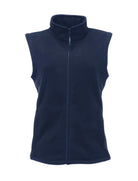 RG186: Ladies Microfleece Bodywarmer Womens Bodywarmers Regatta Professional Dark Navy 8