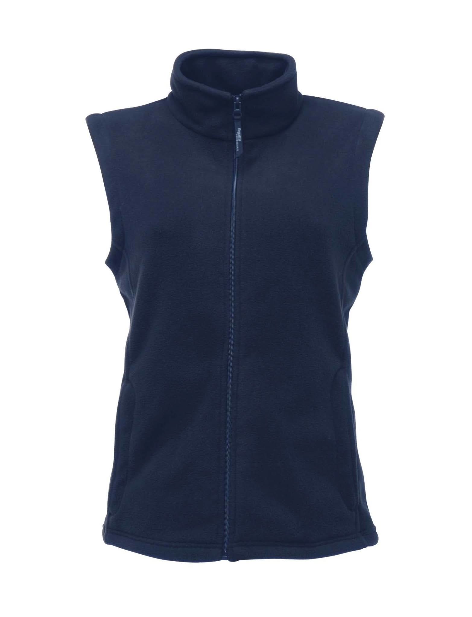 RG186: Ladies Microfleece Bodywarmer Womens Bodywarmers Regatta Professional Dark Navy 8