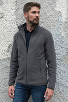 RX401: Pro Mens Microfleece Jacket Workwear ProRTX Solid Grey XS