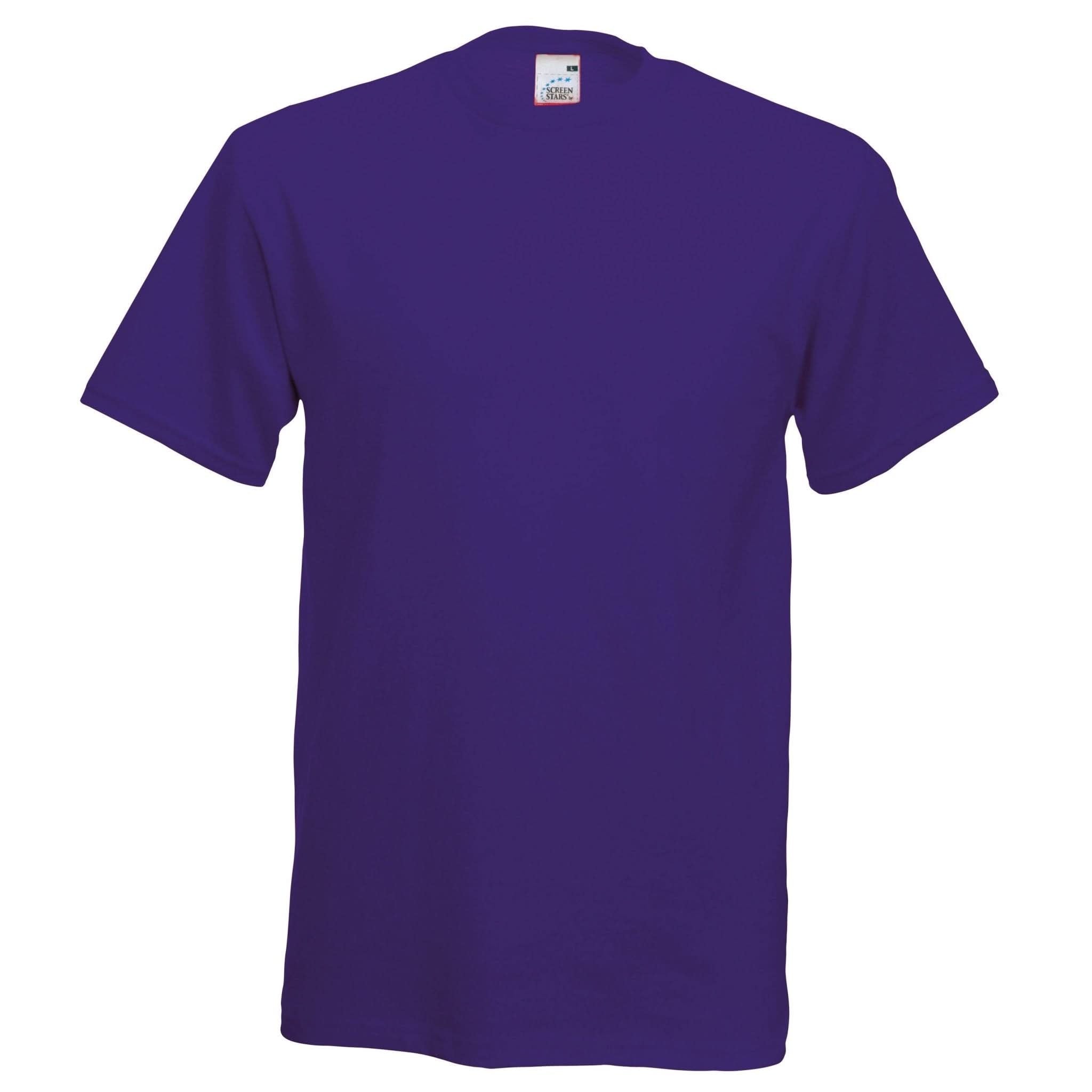 SS048: Mens Original Cotton T-Shirt Mens T-Shirts Fruit of the Loom
