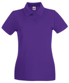 SS505: Ladies Premium Polo Shirt Womens Polos Fruit of the Loom