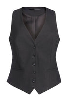 Toulouse Woman's Waistcoat Ladies Waistcoat Brook Taverner Charcoal XS