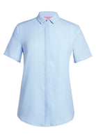 Venezia Ladies Crepe de Chine Blouse Blouses Brook Taverner Sky Blue 6