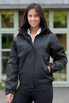 R221F: Core Channel Ladies Jacket Womens Coats Result Core Black XS