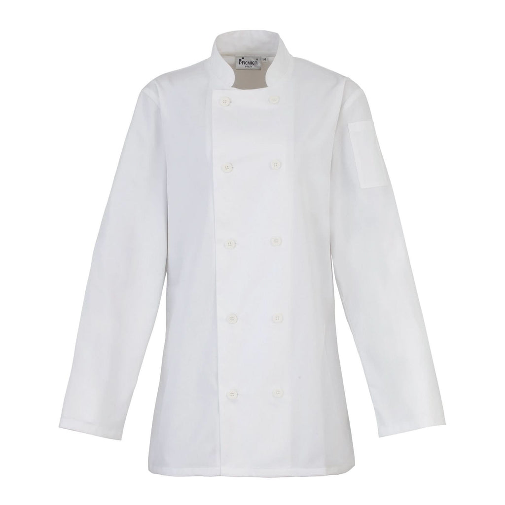 Womens L/S Chefs Jacket - The Staff Uniform Company