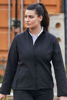 RX50F: Ladies Softshell Jacket Workwear ProRTX Black XS